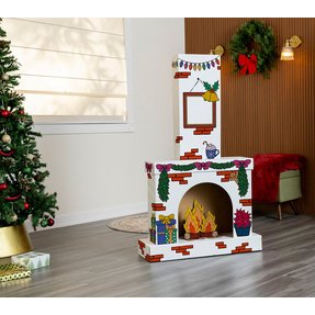 Bankers Box Carton de jeu XL CHEMINÉE DE NOEL