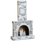 Bankers Box Carton de jeu XL CHEMINÉE DE NOEL