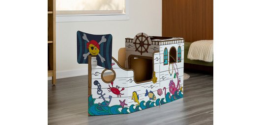 Bankers Box Carton de jeu XL BATEAU DE PIRATES
