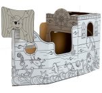 Bankers Box Carton de jeu XL BATEAU DE PIRATES