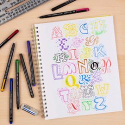 Tombow Feutre à pointe fine MONO drawing pen, étui de 8