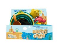 Kit de jouets de plage Bucket Crew, 5 pièces