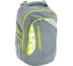 Sas à dos scolaire X-Style, gris / vert