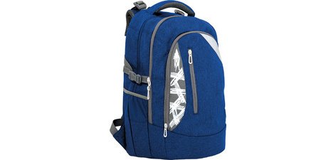 Sas à dos scolaire X-Style, bleu jean