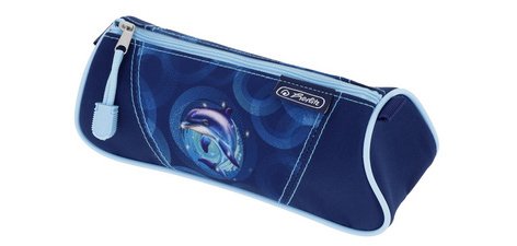 Driehoekige etui 'Dolphin Ride'