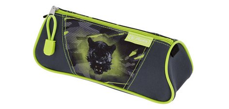 Driehoekige etui 'Wilde Panter'