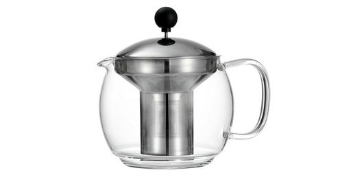 Teapot ENJOY, glass, 1.1 liter
