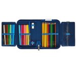 Étui scolaire 'Dip Dye', 31 pièces