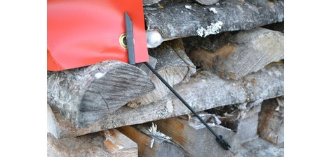 Tendeur pour bâche, longueur: 300 mm, noir