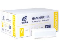 Fripa Essuie-mains COMPLETE, 250 x 230 mm, pli en V, blanc