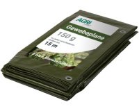 Bâche toile avec oeillets, 3 x 4 m, 150 g, vert