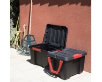 Boîte de rangement STOCK'R, 120 litres, noir