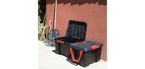 Boîte de rangement STOCK'R, 120 litres, noir