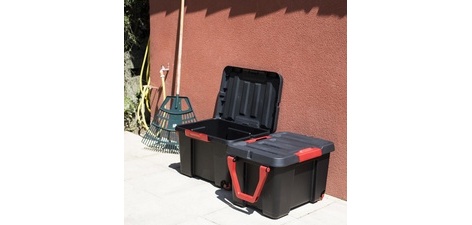 Boîte de rangement STOCK'R, 120 litres, noir