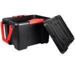 Boîte de rangement STOCK'R, 120 litres, noir