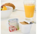 Compote de pommes, 48 portions, dans un carton