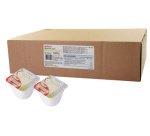 Compote de pommes, 48 portions, dans un carton