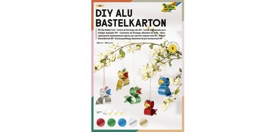 Aluminum craft sheet, A4, 5 sheets