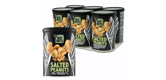 NoyNuts Mélange 'Salted Peanuts', boîte de 150 g
