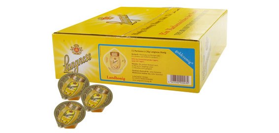 Langnese Miel crémeux, dans un carton