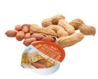 Beurre de cacahuète, 80 portions, dans un carton