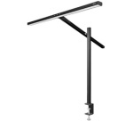 Bureaulamp LED ELITE LUMINO, clip, zwart