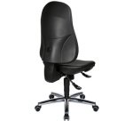 Fauteuil de bureau 'Support SY', similicuir, noir