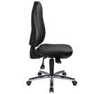 Fauteuil de bureau 'Support SY', similicuir, noir