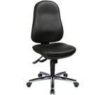 Fauteuil de bureau 'Support SY', similicuir, noir