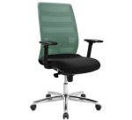 Fauteuil de bureau 'Airpoint II', noir/noir