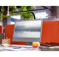 Lampe de bureau à LED STRATA 80, pince, noir