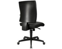 Fauteuil de bureau 'Lightstar 10', similicuir, noir