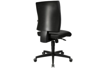 Fauteuil de bureau 'Lightstar 10', similicuir, noir