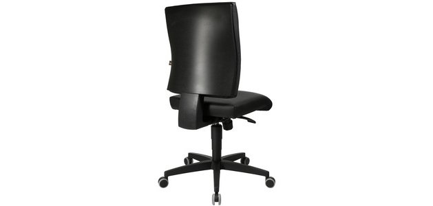 Fauteuil de bureau 'Lightstar 10', similicuir, noir