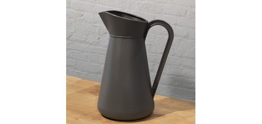 Cruche en plastique, 5 litres, gris