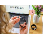 Câble magnétique charge et données 4en1, 1,2 m, noir