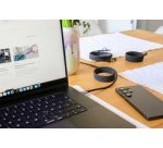 Câble magnétique charge et données 4en1, 1,2 m, noir