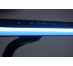 Lampe de bureau à LED STRATA LUMINO, pince, noir