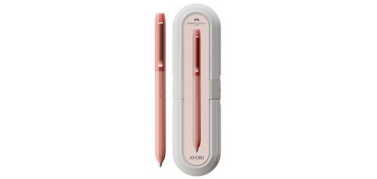 FABER-CASTELL Stylo bille rétractable AVORI XB, Inner Fire