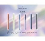 FABER-CASTELL Stylo bille rétractable AVORI XB Midnight Muse