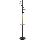 SNOOD Coat Rack, black/beech