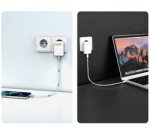 Chargeur secteur USB 130PD, plat, blanc