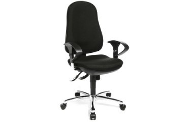 Fauteuil de bureau 'Support SY Deluxe', noir