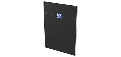 Notitieblok Smart, A4, geruit, 80 bladen, zwart