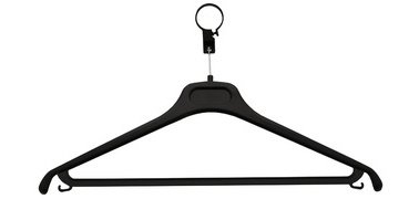 Cintre antivol LOCKY PLUS, noir