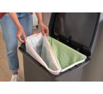 Poubelle à pédale Premier Series, 71 litres