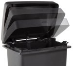 Poubelle à pédale Premier Series, 71 litres