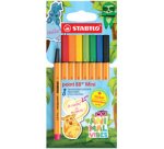 Feutre fin point 88 Mini Animal Vibes, étui de 8