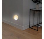 Lumière d'orientation à LED avec capteur, blanc