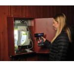 Rapid Lampe de poche LED rechargeable BWL290, bleu/noir